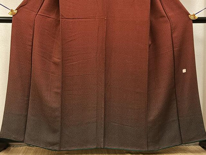 平和屋着物■訪問着　作家物　鹿の子文様　正絹　逸品　BAAY6219hj