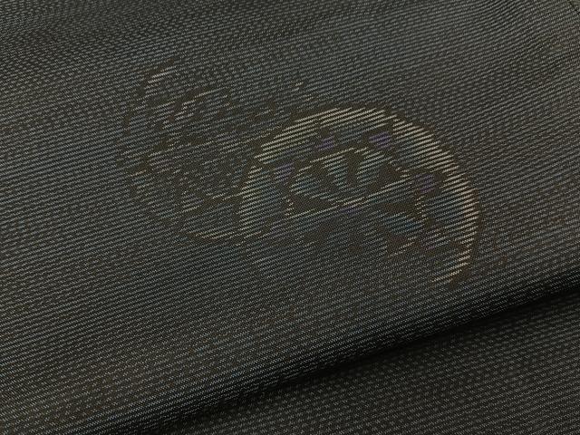 平和屋着物●本場大島紬　源氏車文　やまと誂製　正絹　逸品　BAAY6221hj