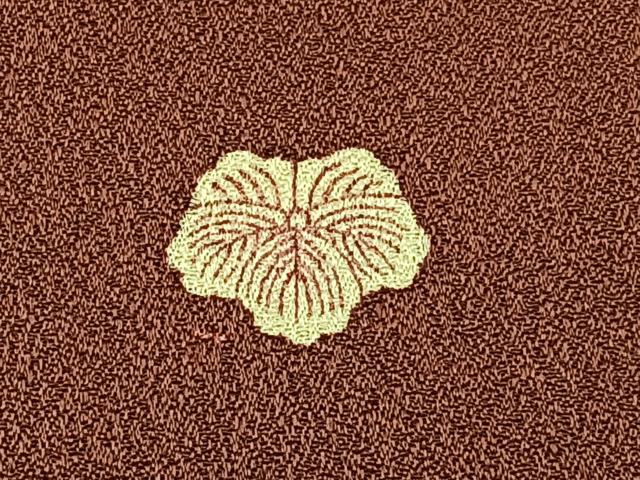 平和屋着物■豪華色留袖　刺繍　菊唐草文　金彩　正絹　逸品　BAAY6224hj
