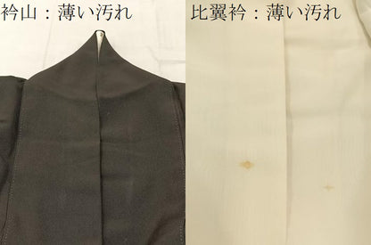 平和屋着物■豪華黒留袖　駒刺繍　源氏物語　金彩　正絹　逸品　BAAY6227hj