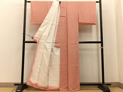 平和屋着物■上質な小紋　小花尽くし　正絹　逸品　BAAY6228hj