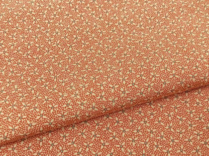 平和屋着物■上質な小紋　小花尽くし　正絹　逸品　BAAY6228hj