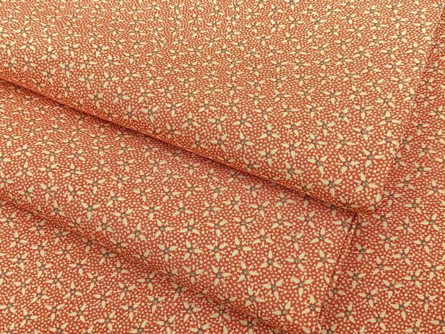 平和屋着物■上質な小紋　小花尽くし　正絹　逸品　BAAY6228hj