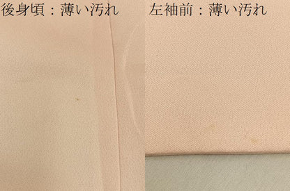 平和屋着物■訪問着　草花文　暈し染め　正絹　逸品　BAAY6291hj