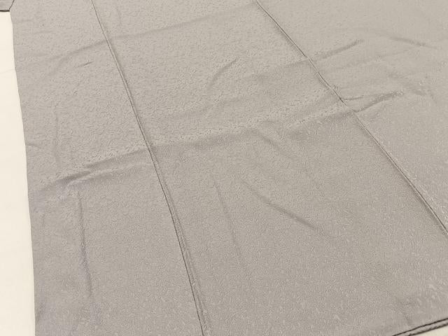平和屋着物■上質な色無地　霞地紋　霞色　正絹　逸品　BAAY6293hj