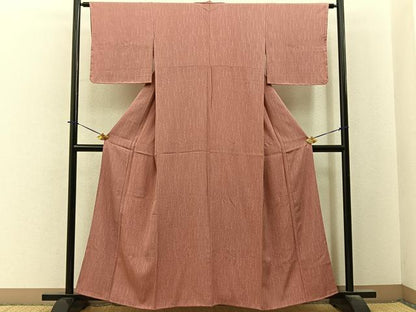 平和屋着物■江戸小紋　竹間道　正絹　逸品　BAAY6299hj