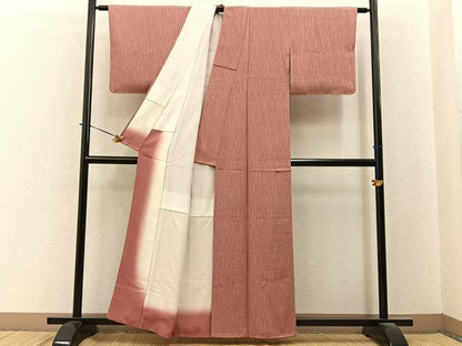 平和屋着物■江戸小紋　竹間道　正絹　逸品　BAAY6299hj