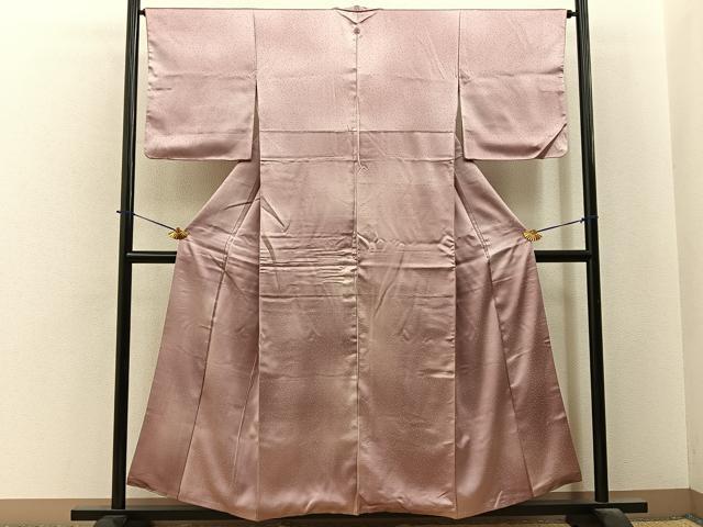 平和屋着物■上質な小紋　霞文　暈し染め　正絹　逸品　BAAY6300hj