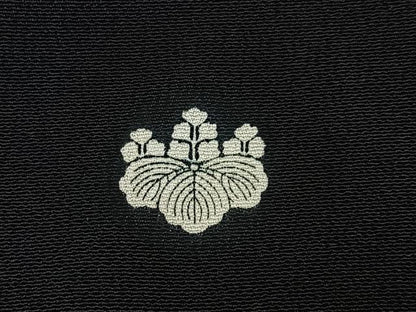 平和屋着物■豪華黒留袖　作家物　駒刺繍　松竹梅　御所車花文　金銀彩　正絹　逸品　BAAY6302hj