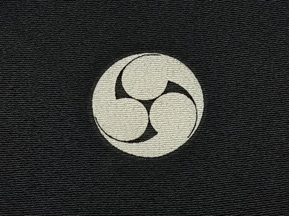 平和屋着物■豪華黒留袖　作家物　駒刺繍　大名行列　金彩　正絹　逸品　BAAY6306hj
