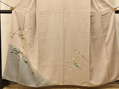 平和屋着物■訪問着　友禅　御所解文　暈し染め　正絹　逸品　BAAY6336hj