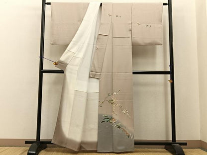 平和屋着物■訪問着　友禅　御所解文　暈し染め　正絹　逸品　BAAY6336hj