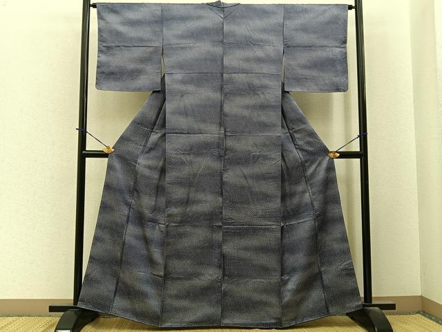 平和屋着物■江戸小紋　大小あられ　正絹　逸品　未使用　BAAY6353hj