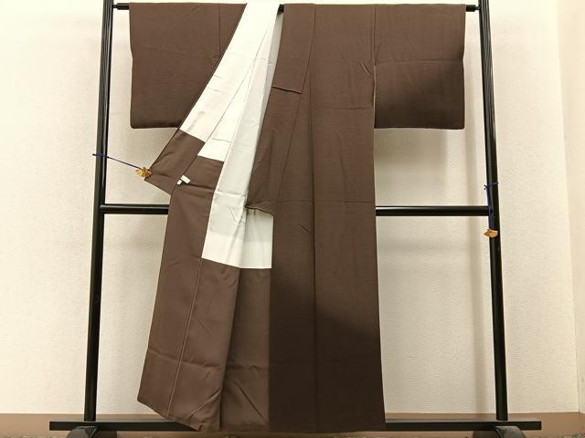 平和屋着物■訪問着　霞文　暈し染め　正絹　逸品　BAAY6354hj