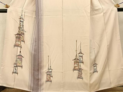 平和屋着物■訪問着　鉾　金銀彩　正絹　逸品　BAAY6357hj
