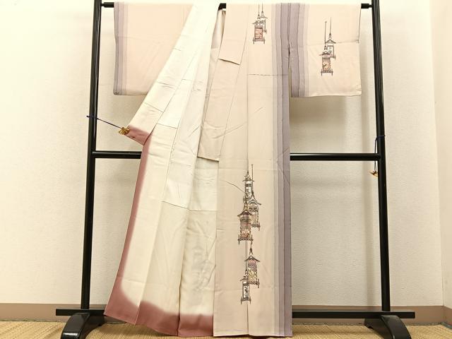 平和屋着物■訪問着　鉾　金銀彩　正絹　逸品　BAAY6357hj