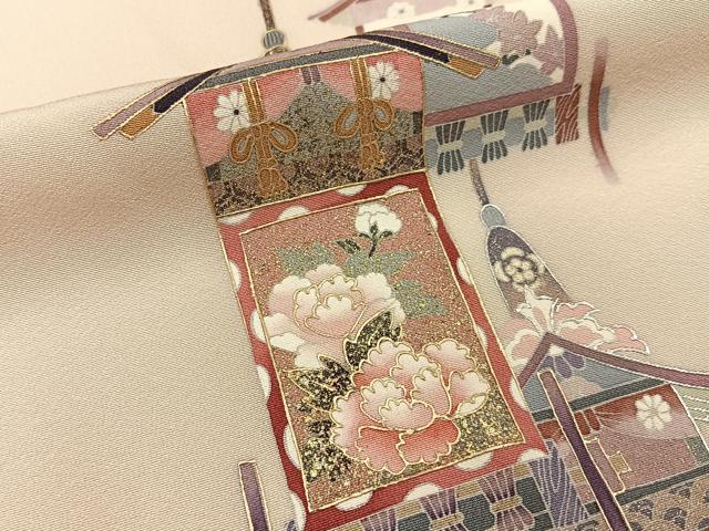 平和屋着物■訪問着　鉾　金銀彩　正絹　逸品　BAAY6357hj