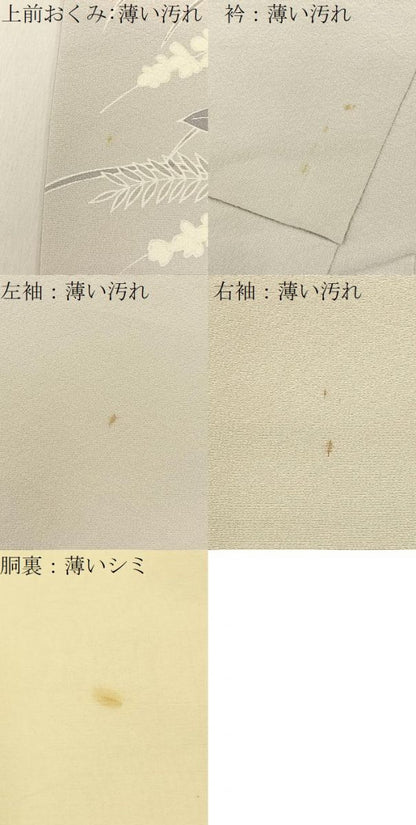 平和屋着物■訪問着　作家物　カトレア　金彩　正絹　逸品　BAAY6367hj
