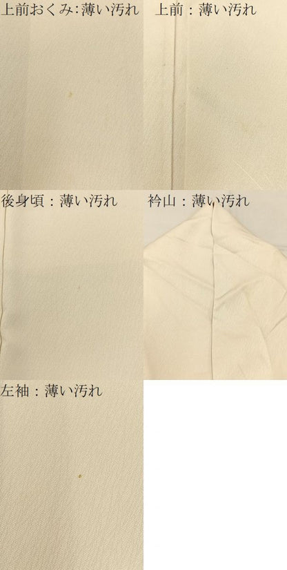 平和屋着物■訪問着　手描き　孔雀　暈し染め　正絹　逸品　BAAY6371hj