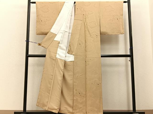 平和屋着物■上質な小紋　梅　正絹　逸品　未使用　BAAY6377hj