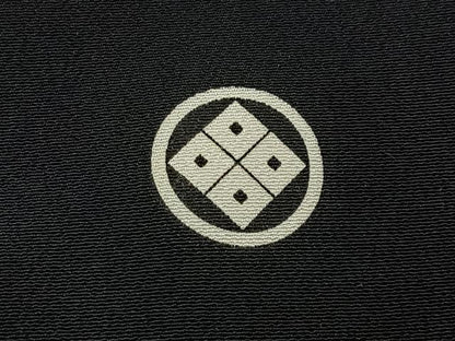 平和屋着物■豪華黒留袖　刺繍　乱菊　銀糸　正絹　逸品　BAAY6389hj