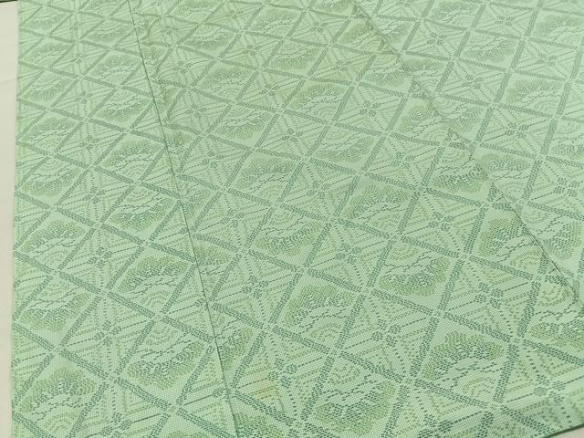 平和屋着物■本場大島紬　菱松文　正絹　逸品　BAAY6399hj