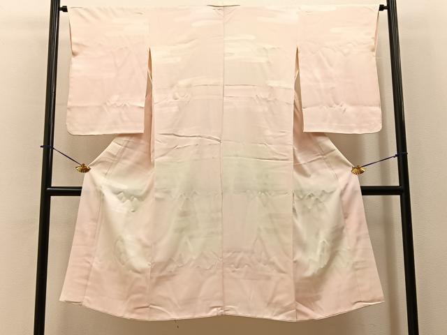平和屋着物■長襦袢　袷　エ霞地紋　暈し染め　正絹　逸品　BAAY6401hj