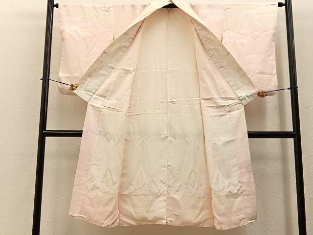 平和屋着物■長襦袢　袷　エ霞地紋　暈し染め　正絹　逸品　BAAY6401hj