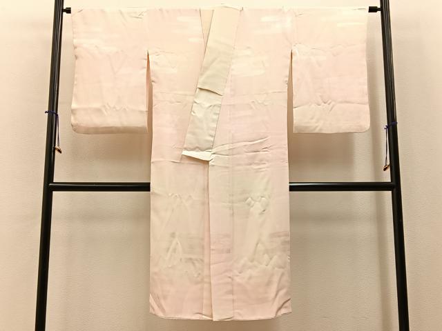 平和屋着物■長襦袢　袷　エ霞地紋　暈し染め　正絹　逸品　BAAY6401hj