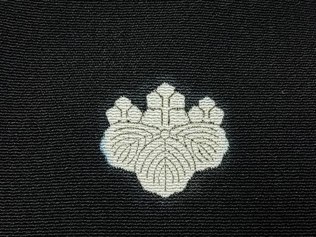 平和屋着物■黒留袖　総刺繍　鴛鴦　金銀糸　洗える着物　BAAY6407hj