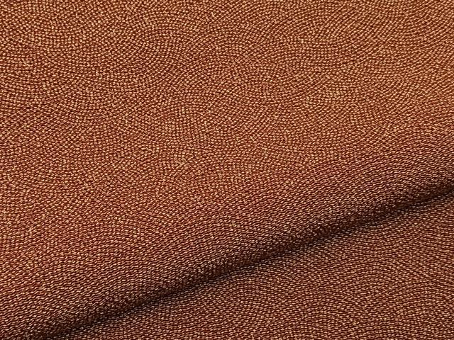 平和屋着物■伝統工芸師　服部光擴　江戸小紋　立波文　正絹　逸品　BAAY6419hj