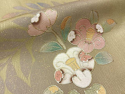 平和屋着物■訪問着　作家物　辻が花　暈し染め　金彩　正絹　逸品　BAAY6429hj