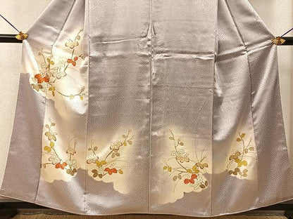 平和屋着物■訪問着　桐　暈し染め　金彩　正絹　逸品　BAAY6435hj