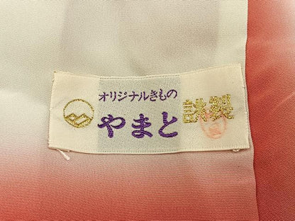 平和屋着物■訪問着　江戸小紋　風景文　やまと誂製　正絹　逸品　BAAY6465hj