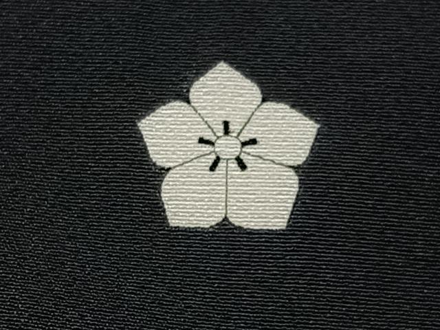 平和屋着物■豪華黒留袖　駒刺繍　飛鶴鼓花文　金彩　正絹　逸品　BAAY6473hj
