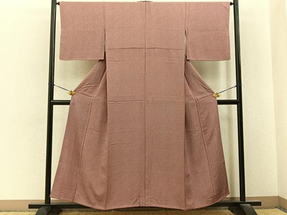 平和屋着物■江戸小紋　鮫小紋柄　正絹　逸品　BAAY6478hj