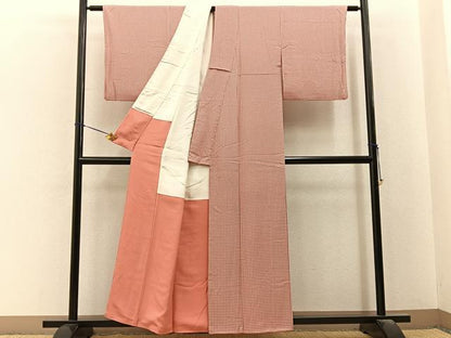 平和屋着物■江戸小紋　小花尽くし　正絹　逸品　BAAY6481hj