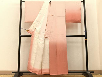 平和屋着物■訪問着　作家物　霞文　暈し染め　やまと誂製　正絹　逸品　BAAY6484hj