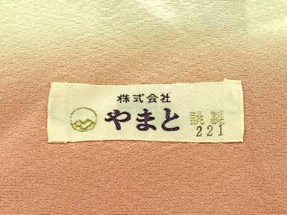 平和屋着物■訪問着　作家物　霞文　暈し染め　やまと誂製　正絹　逸品　BAAY6484hj