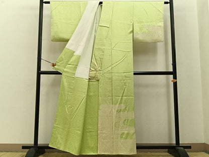 平和屋着物■訪問着　絞り　エ霞文　正絹　逸品　BAAY6487hj