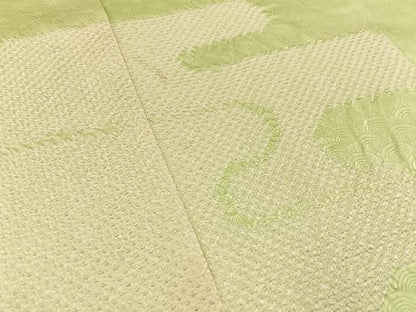 平和屋着物■訪問着　絞り　エ霞文　正絹　逸品　BAAY6487hj