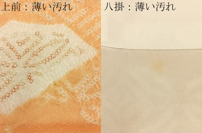 平和屋着物■上質な小紋　総絞り　七宝文様　正絹　逸品　BAAY6492hj