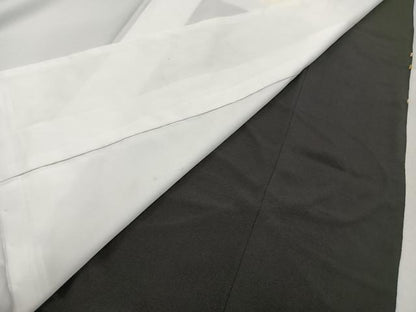 平和屋着物■豪華黒留袖　総刺繍　飛鶴屏風松文　金糸　正絹　逸品　BAAY6525hj