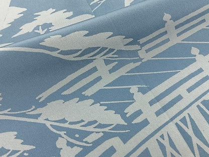 平和屋着物■男性　長襦袢　無双仕立て　大名行列　金彩　正絹　逸品　BAAY6529hj
