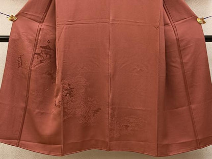 平和屋着物■豪華色留袖　銀閣寺　正絹　逸品　BAAY6532hj
