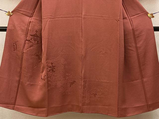 平和屋着物■豪華色留袖　銀閣寺　正絹　逸品　BAAY6532hj