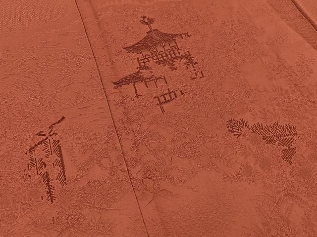 平和屋着物■豪華色留袖　銀閣寺　正絹　逸品　BAAY6532hj