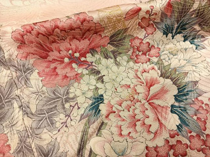 平和屋着物■豪華振袖　草花文　暈し染め　金彩　ますいわ屋扱い　正絹　逸品　BAAY6534hj