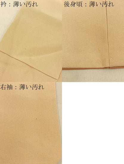 平和屋着物■訪問着　友禅　作家物　松竹梅風景文　暈し染め　正絹　逸品　BAAY6562hj