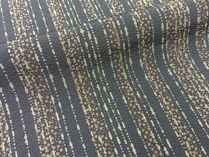 平和屋着物■上質な小紋　間道　正絹　逸品　BAAY6570hj